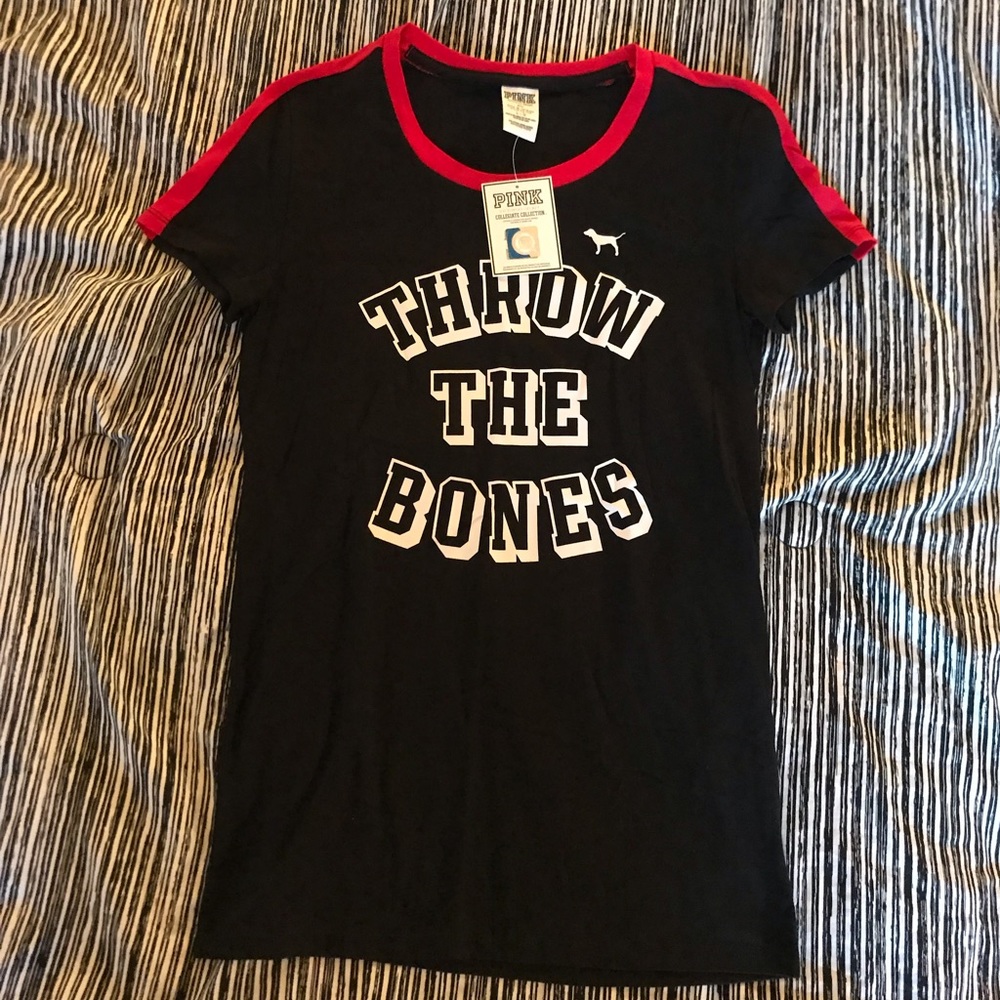 NWT Victoria's Secret PINK Nebraska Huskers shirt